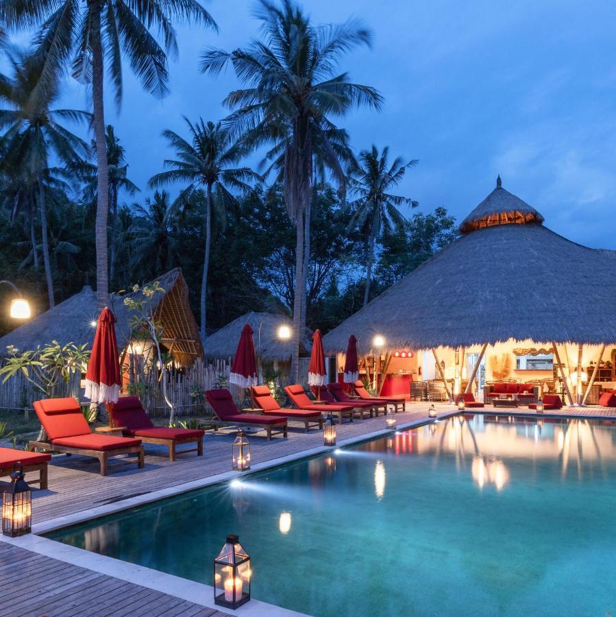 Amahelia Luxury Resort & Restaurant - Gili Asahan Exteriör bild