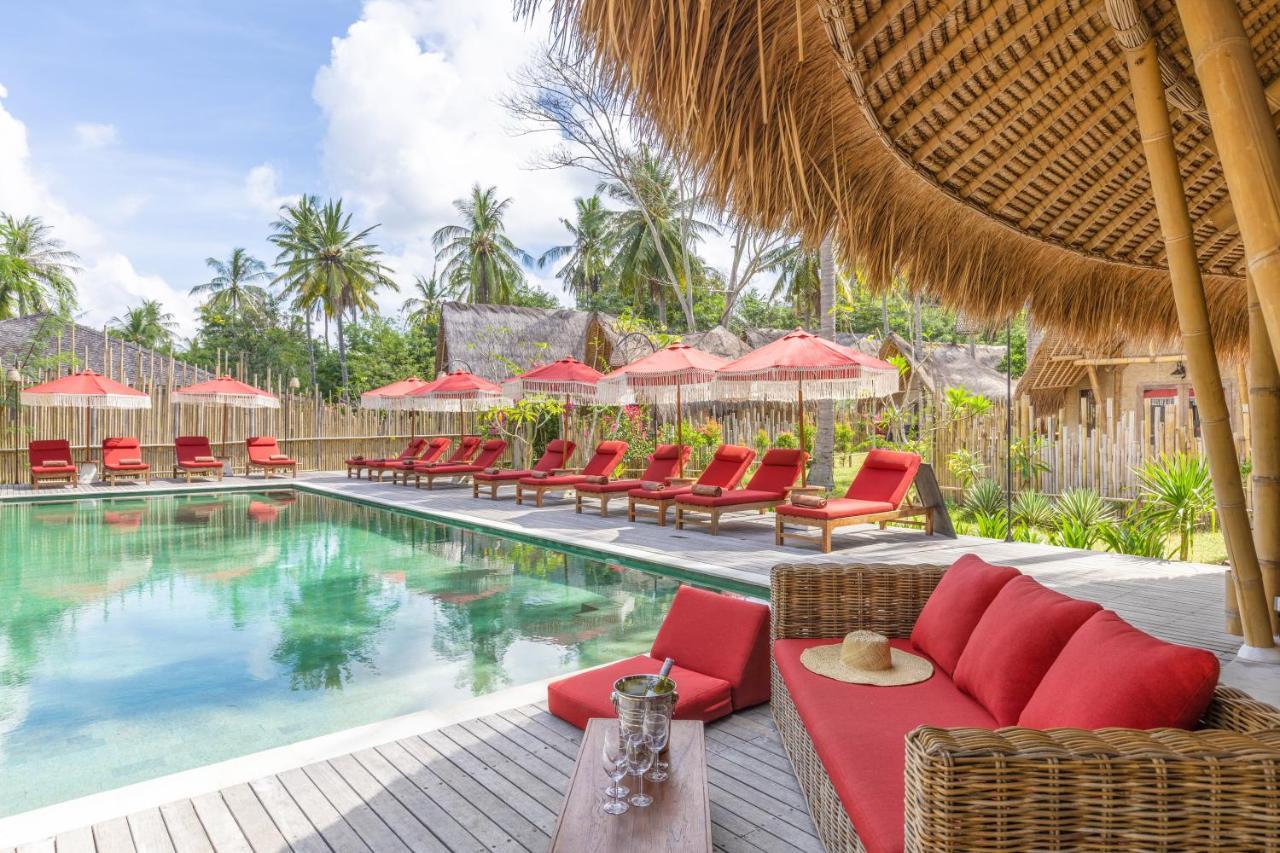 Amahelia Luxury Resort & Restaurant - Gili Asahan Exteriör bild