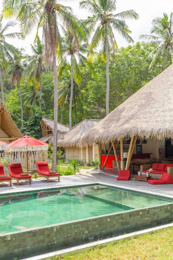 Amahelia Luxury Resort & Restaurant - Gili Asahan Exteriör bild