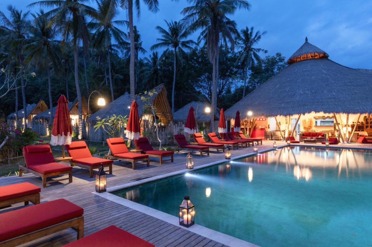 Amahelia Luxury Resort & Restaurant - Gili Asahan Exteriör bild