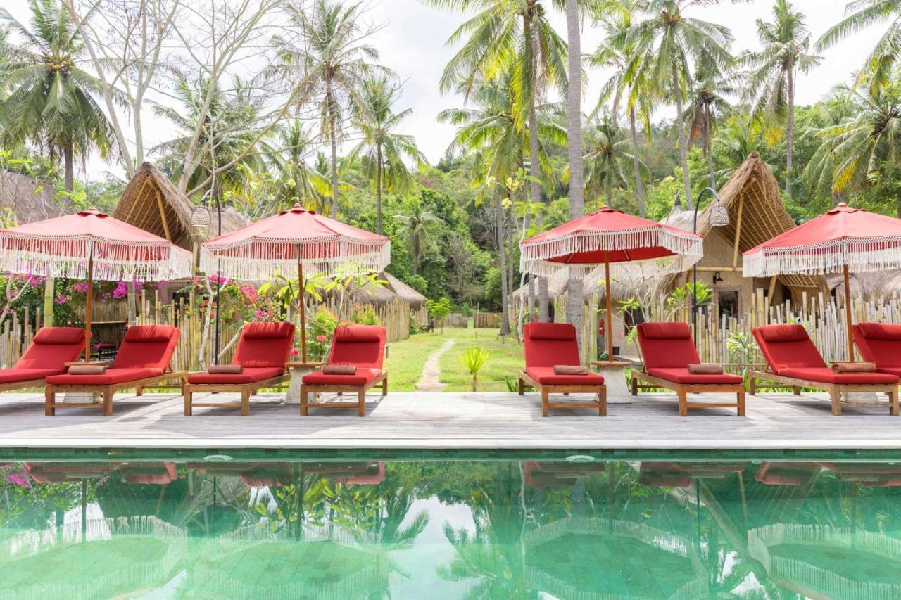 Amahelia Luxury Resort & Restaurant - Gili Asahan Exteriör bild