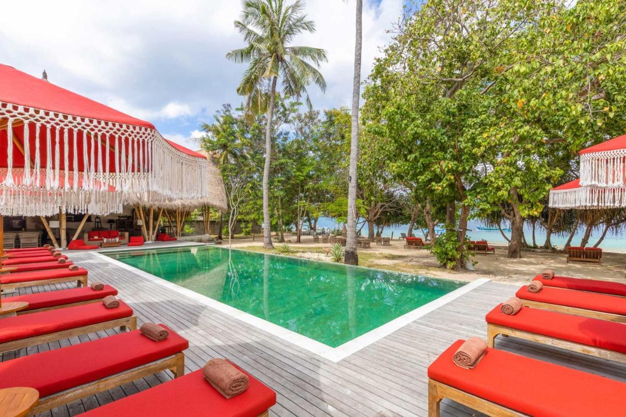 Amahelia Luxury Resort & Restaurant - Gili Asahan Exteriör bild