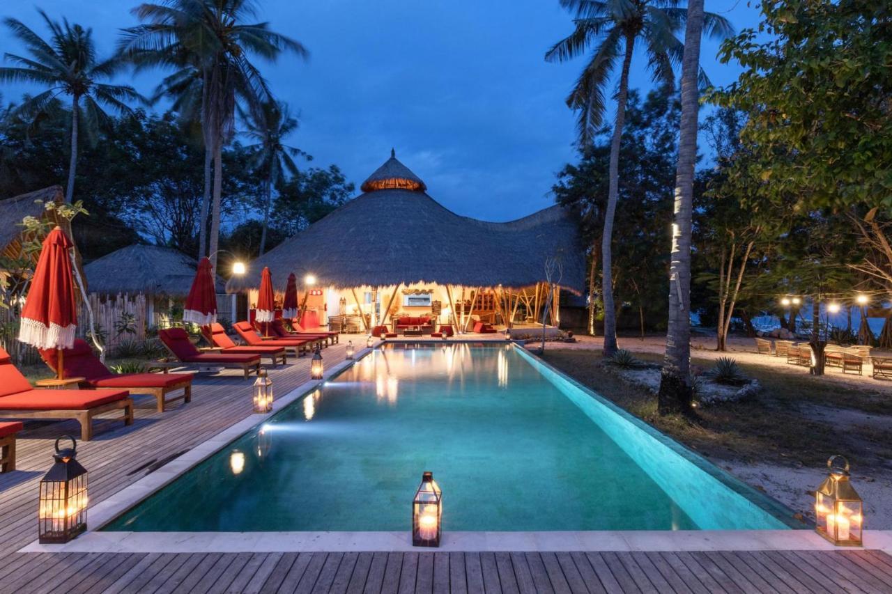 Amahelia Luxury Resort & Restaurant - Gili Asahan Exteriör bild