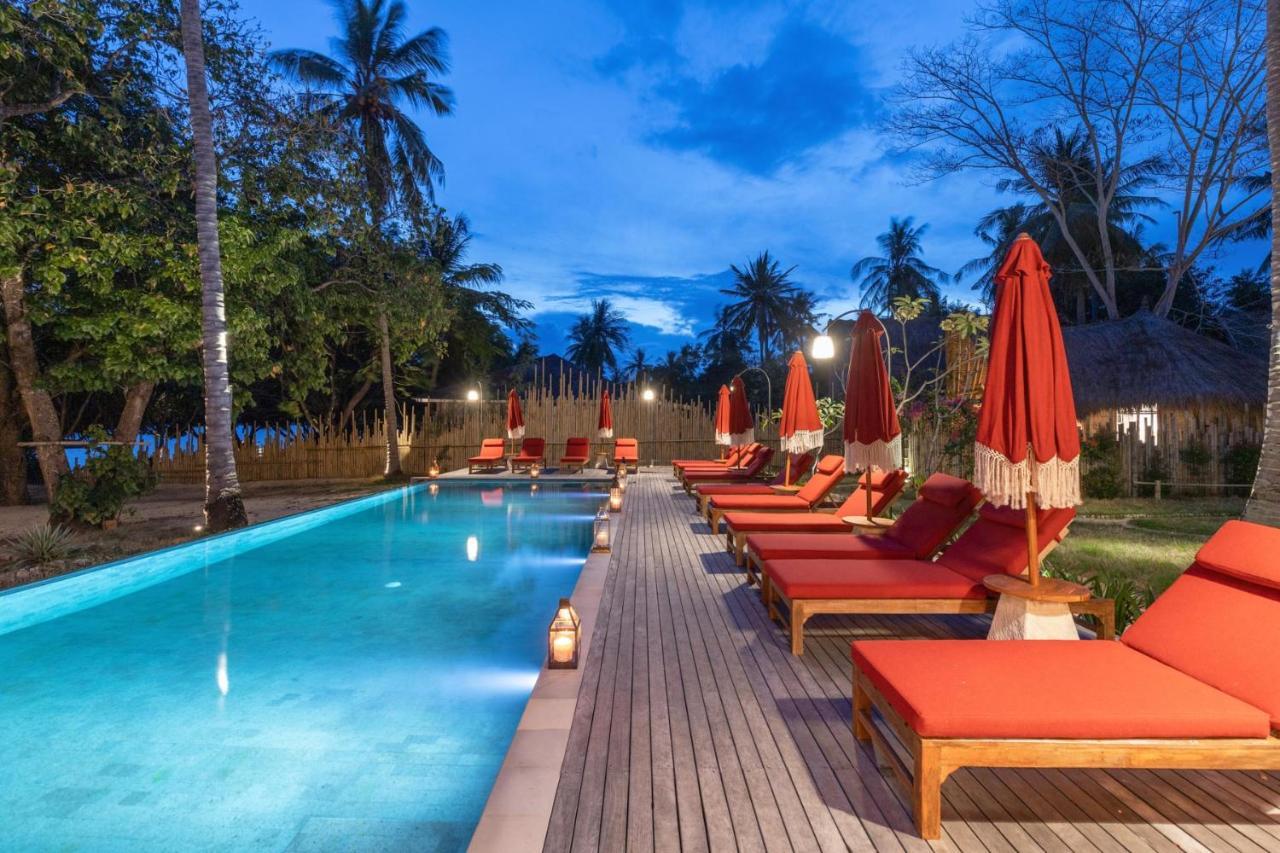 Amahelia Luxury Resort & Restaurant - Gili Asahan Exteriör bild