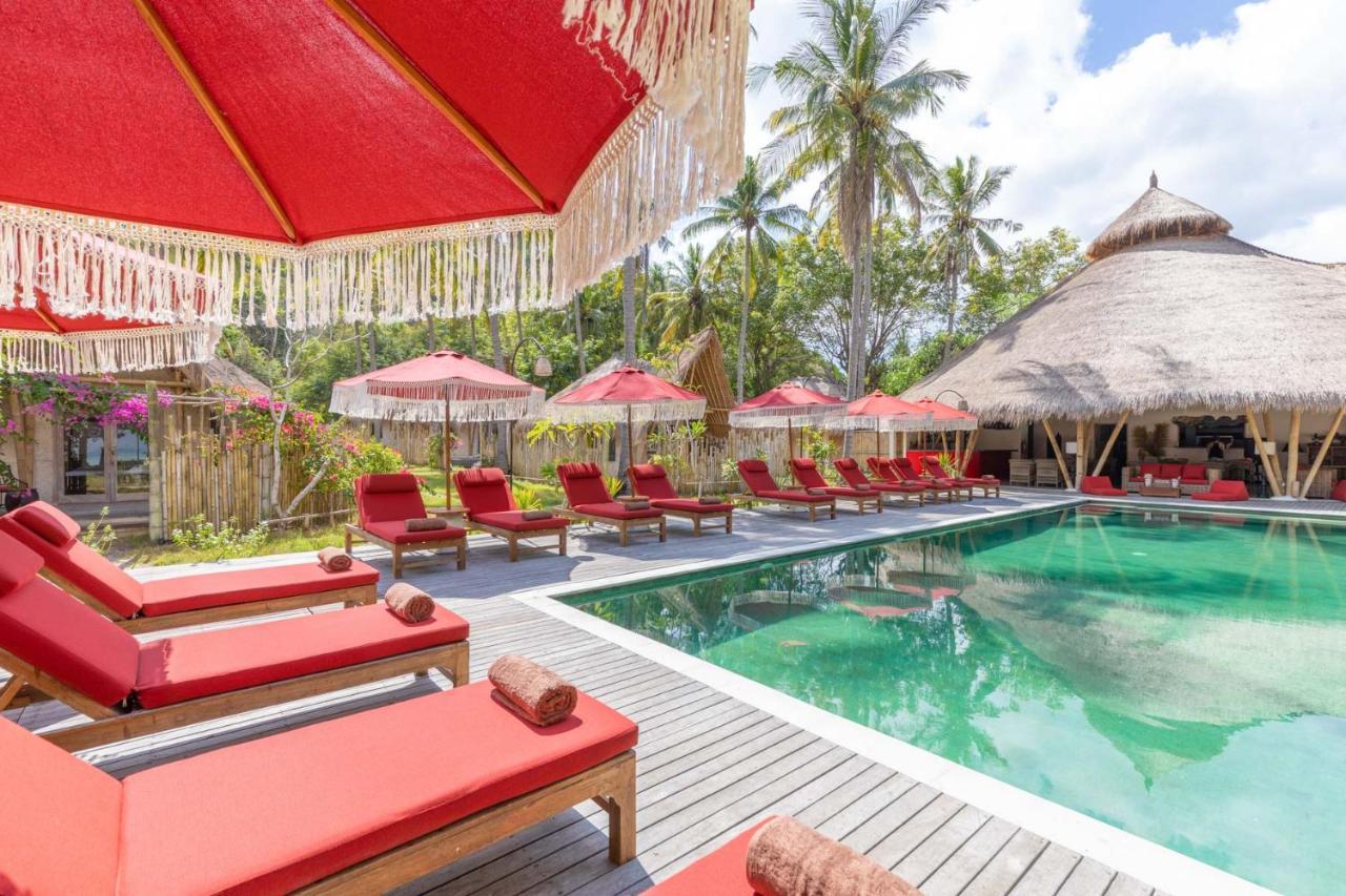 Amahelia Luxury Resort & Restaurant - Gili Asahan Exteriör bild