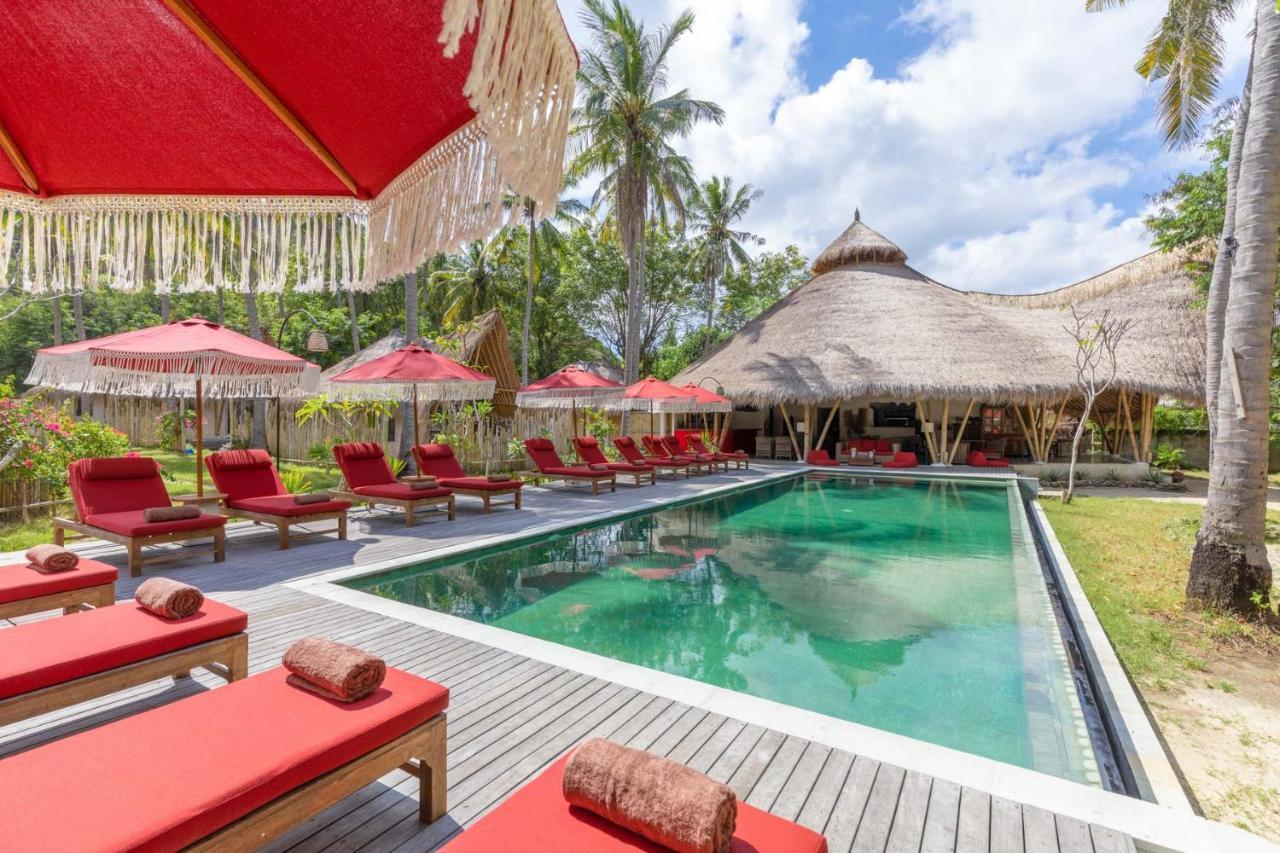 Amahelia Luxury Resort & Restaurant - Gili Asahan Exteriör bild