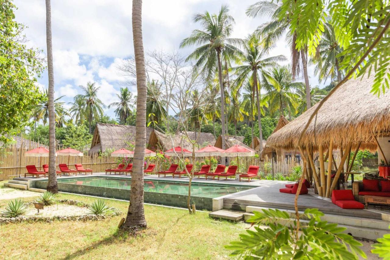 Amahelia Luxury Resort & Restaurant - Gili Asahan Exteriör bild