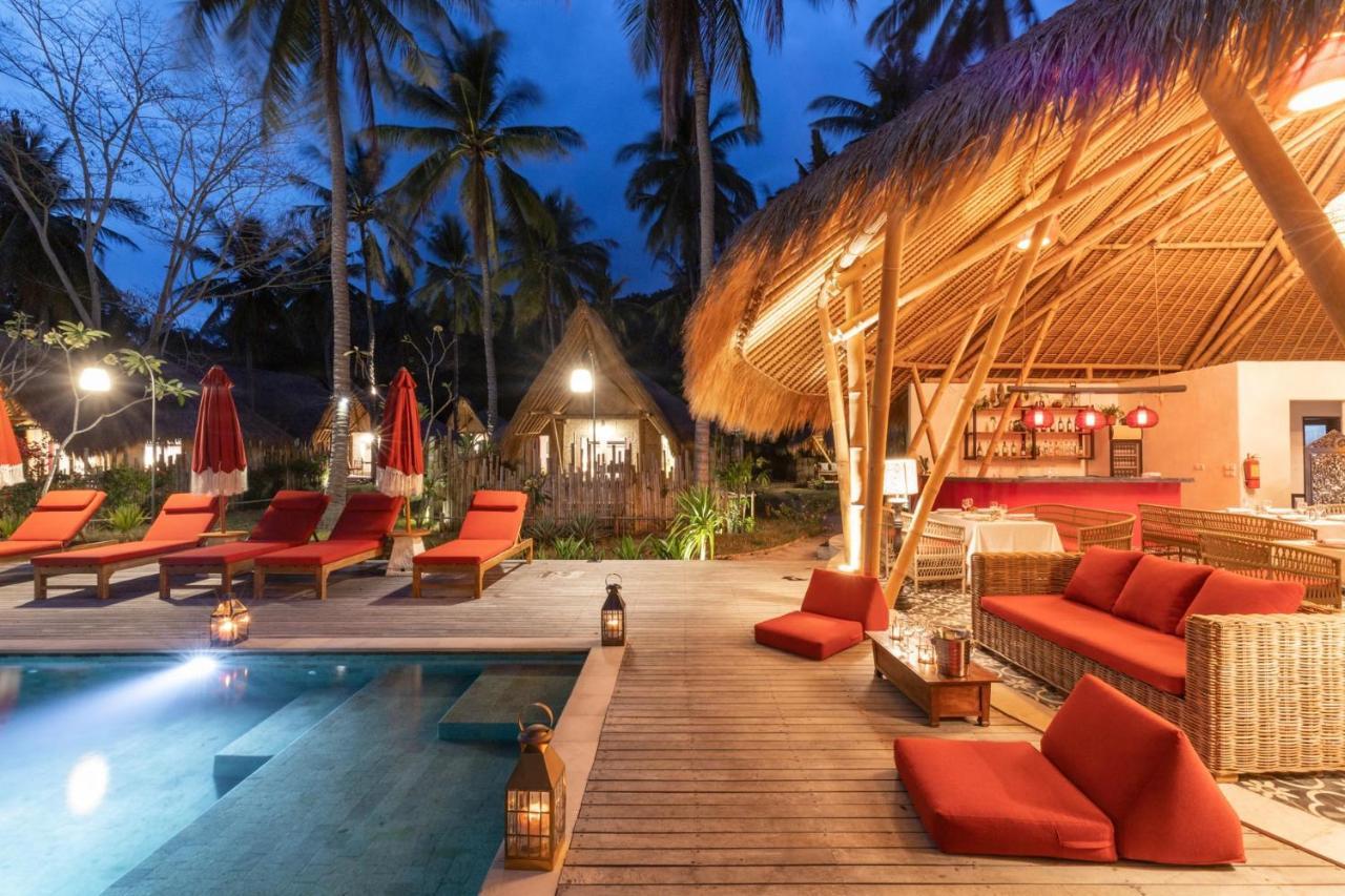 Amahelia Luxury Resort & Restaurant - Gili Asahan Exteriör bild