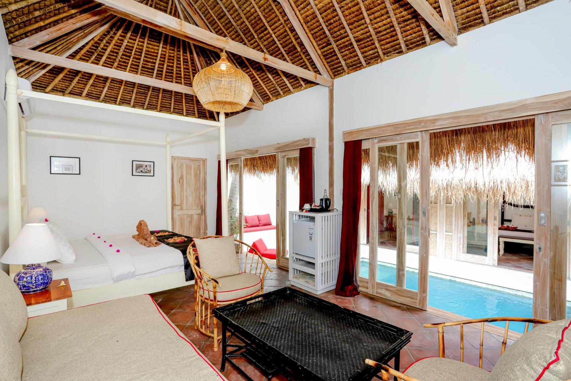 Amahelia Luxury Resort & Restaurant - Gili Asahan Exteriör bild