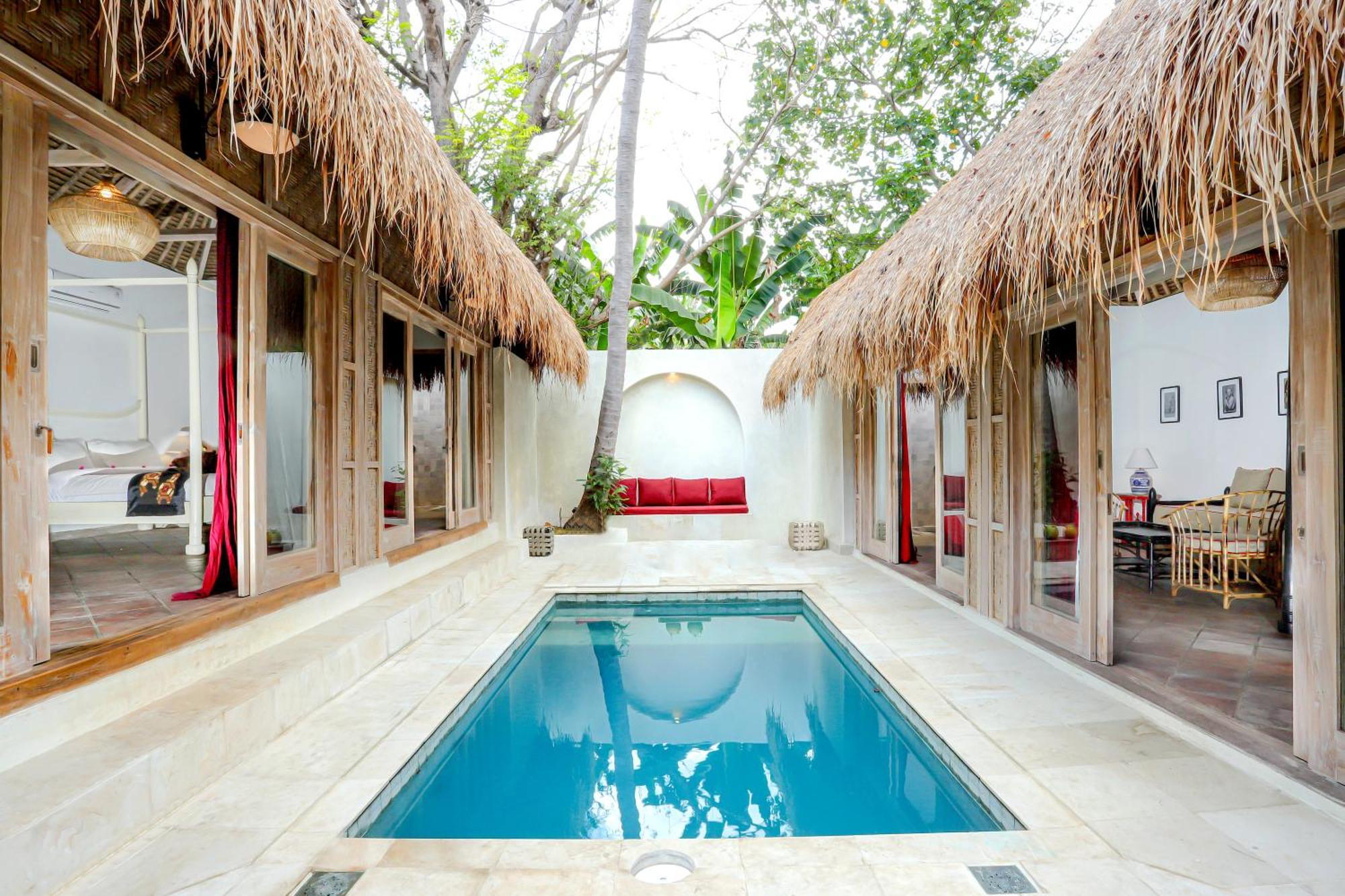Amahelia Luxury Resort & Restaurant - Gili Asahan Exteriör bild